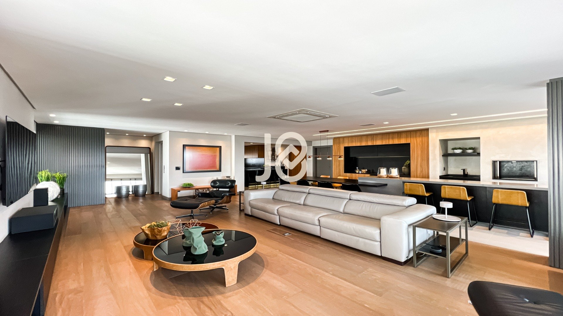 Foto de destaque Apartamento face norte com 3 suítes no ecoville