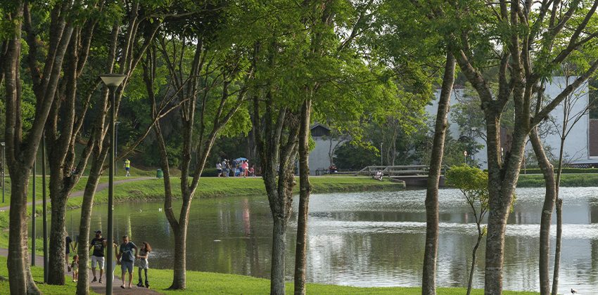 melhores parques de Curitiba